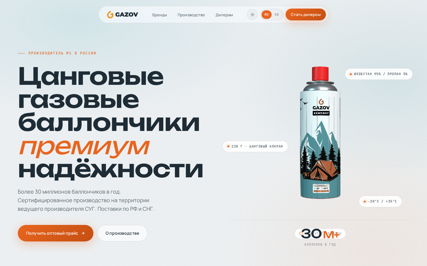Главная проекта