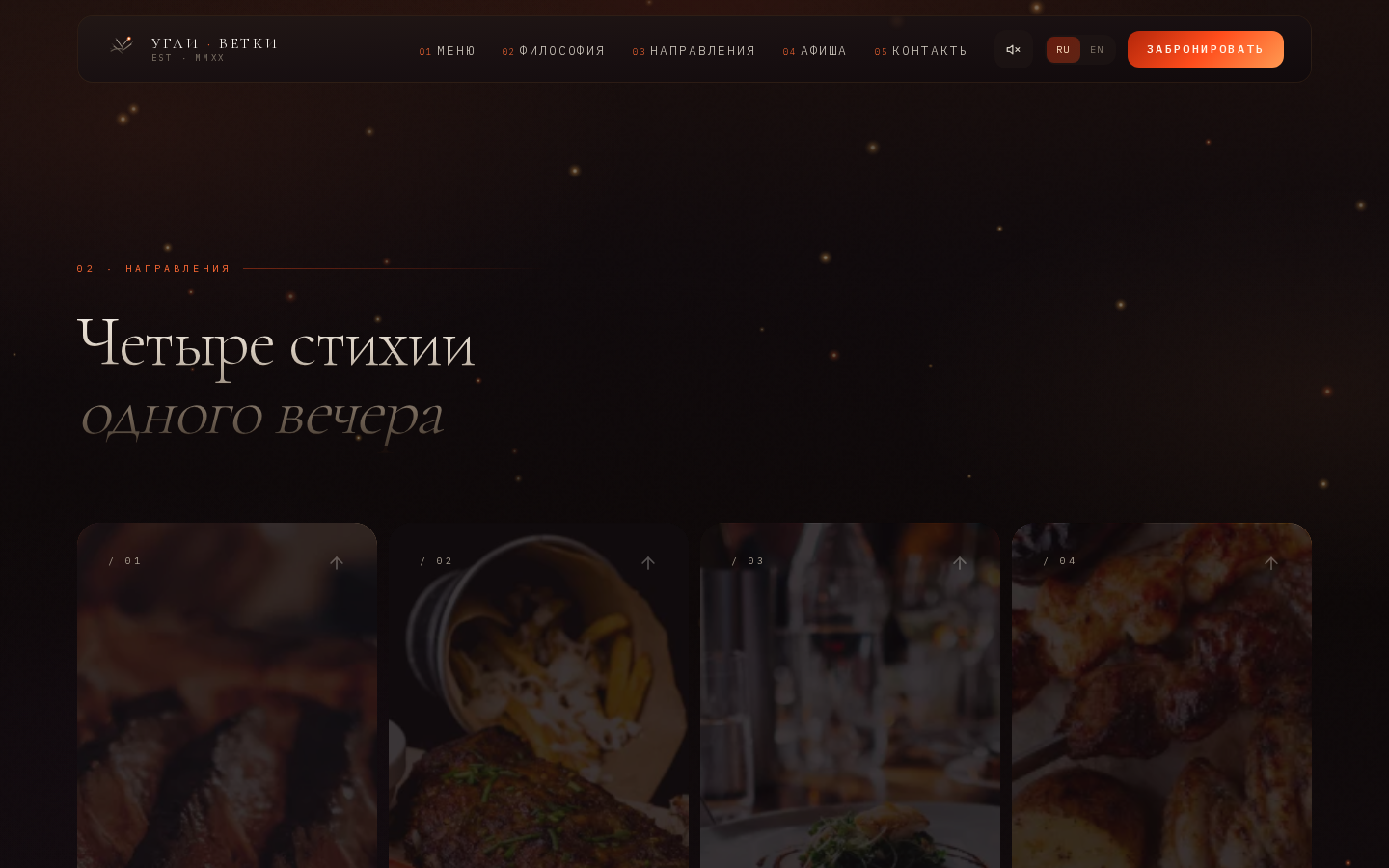 Website section