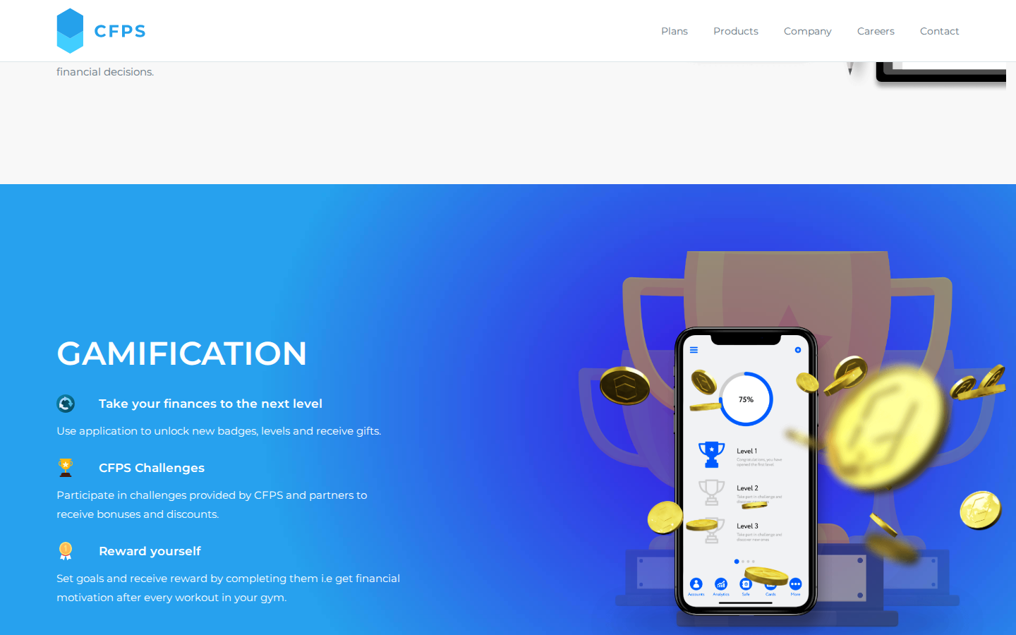 Website section